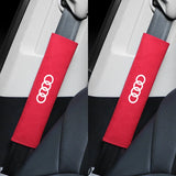 2pcs Audi Car Safety Belt Cover Shoulder Protective Pads