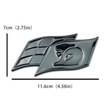 Holden Race Flag Logo Metal Car Body Sticker Decal Auto Front Grille Emblem Badge