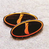 Subaru I Logo ABS Car Front Hood Emblem Badge Rear Sticker Decal