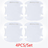 Mercedes Benz AMG Car Door Bowl Handle Anti-collision Protective Stickers Scratches Film