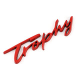 MG Trophy Logo Metal Car Body Sticker Rear Emblem Badge