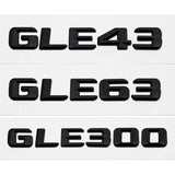 Mercedes Benz GLE43 GLE63 GLE300 GLE320 GLE350 GLE400 GLE450 GLE500 GLE550 Car Rear Sticker Emblem Badge