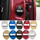 4pcs/set Toyota Stainless Steel Car Door Lock Cover Protection