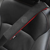 2pcs/set Alfa Romeo Suede Car Safety Belt Pads Shoulder Covers