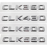 Mercedes Benz CLK350 CLK430 CLK500 CLK550 Car Rear Sticker Badge Emblem