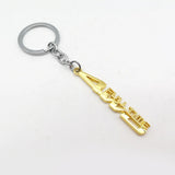 Toyota 4WD Full Time Metal Car Key Rings Keychain Pendant