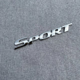 Metal Car Sticker Rear Trunk 3D SPORT Emblem Grille Badge for Highlander Carmy Avalon Prius Corolla Yaris Hilux Styling