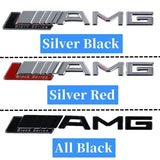 Black Series AMG Car Rear Emblem Badge Sticker for Mercedes Benz C63 W124 W211 W212 W210 W203 W204 W126 W168 W169 W176