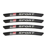 4pcs/set 9cm GR Sport GR Toyota Racing Aluminum Alloy Car Wheel Rim Tyre Sticker