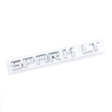 Chevrolet SPARK LT Logo ABS Car Rear Sticker Decal Auto Trunk Emblem Badge