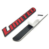 Toyota Limited Metal Car Rear Sticker Side Emblem Badge Decal