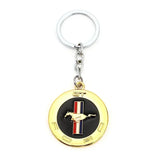Ford Mustang Shelby Logo Metal Car Keychain Keyring