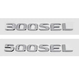 Mercedes Benz 230E 300E 300SEL 300SE 500SEL 560SEL 600SEL ABS Car Rear Sticker Decal