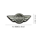 Carbon Fiber Car Steering Wheel Sticker Badge for MINI COOPER John Cooper Works R50 R52 R53 R55 R56 F54 F55 F56 F60 Decoration