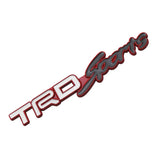 Metal Car Trunk Badge Rear Sticker for TRD Sports Logo Corolla Rav4 Prius Camry Highlander Yaris Auris Modified Decals