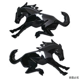 2pcs Ford Bronco Horse Logo ABS Car Body Side Sticker Emblem Badge Decal