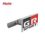 Car Front Grille Badge Trunk Sticker for GR Sport MN Rav4 Aqua Auris Levin Yaris Camry Crown Prado Supra Corolla Avensis