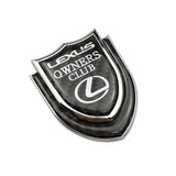Lexus Shield Carbon Fiber Car Rear Sticker Window Emblem Badge Decal