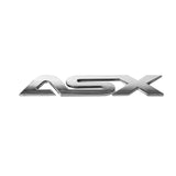 Mitsubishi ASX Letter ABS Car Trunk Sticker Decal Auto Emblem Badge