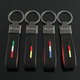 Mercedes Benz E Class Logo Suede Car Keychain