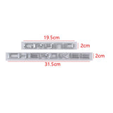 Jeep Grand Cherokee Logo 2021 2020 2019 2018 ABS Car Rear Sticker Auto Body Side Emblem Badge