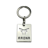 SEAT ARONA Logo Metal Car Key Rings Keychain Pendant