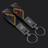 Volkswagen VW R Nylon Webbing Car Keychain Pendant Key Chain Holder