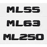 Mercedes Benz ML55 ML63 ML250 ML300 ML320 ML350 ML400 ML430 Car Rear Sticker Emblem Badge