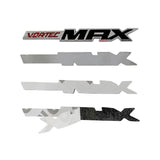 2pcs Chevrolet VORTEC MAX Metal Car Rear Sticker Decal Auto Body Side Emblem Badge