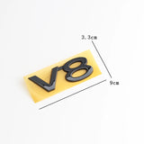 Rear Trunk Styling Emblem V6 V8 5.7 GXR VXR TXL VXL VXS GXRi VXRi Letter Sticker Logo Badge Nameplate for Land Cruiser Prado