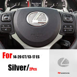 Crystal Car Steering Wheel Cover Emblem Badge Sticker for Lexus