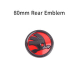 80mm 90mm ABS Skoda Car Front Hood Sticker Rear Emblem Badge Decal
