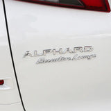 Car Sticker for Alphard Executive Lounge Vellfire V6 Rear Trunk Badges ABS Chrome Auto Refitting Decoration Accessories