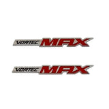 2pcs Chevrolet VORTEC MAX Metal Car Rear Sticker Decal Auto Body Side Emblem Badge