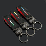 BMW F39 Logo Suede Car Keychain Keyring Key Pendant