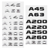 Mercedes Benz A45 A63 A140 A160 A180 A200 A220 A250 A260 Car Rear Sticker Decal