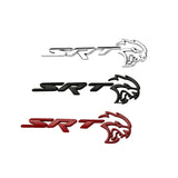 Dodge SRT Car Rear Sticker Auto Side Emblem Badge Decal
