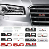 Ford 5.0 Logo Metal Car Front Grille Emblem Badge