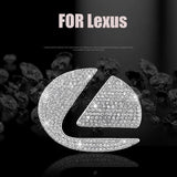 Crystal Car Steering Wheel Cover Emblem Badge Sticker for Lexus
