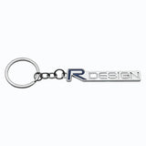 Volvo R Design Logo Metal Car Key Rings Keychain Pendant