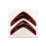 Citroen Logo ABS Car Rear Emblem Trunk Badge Sticker