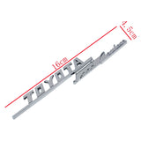 ABS Car Badge Body Side Fender Rear Tail Trunk Sticker for Toyota