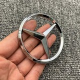 70mm Car Front Engine Cover Emblem Sticker for Mercedes Benz GLE GLA GLC ML W117 W117 W176 W177 W204 W205 W213