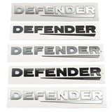 Land Rover Defender Logo ABS Letter Car Rear Sticker Decal Emblem Badge