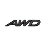 Mazda AWD Metal Car Trunk Sticker Decal Auto Rear Emblem Badge