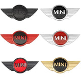 Metal Car Front Hood Cover Sticker for Mini COOPER Logo S Countryman Clubman JCW R50 R52 R56 Rear Tail Emblem Decal Accessories