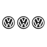 14mm Car Key Sticker Aluminum Decals for Volkswagen VW Sagitar LAVIDA Lamando Magotan Golf 5 6 7 Polo Passat Bora Jetta Tiguan CC Santana