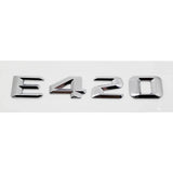 Mercedes Benz E300 E320 E350 E400 E420 E430 E500 E550 Car Rear Stickers Enblem Badge