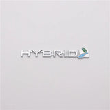 Car Trunk Rear Badge Sticker for Toyota HYBRID Logo RAV4 Reiz Aygo CHR Auris Rav4 Yaris Corolla Auto Decal Exterior Accessories