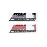 BMW M1 M2 M4 M3 M5 M6 M7 M8 Competition  Car Front Grille Emblem Rear Stickers